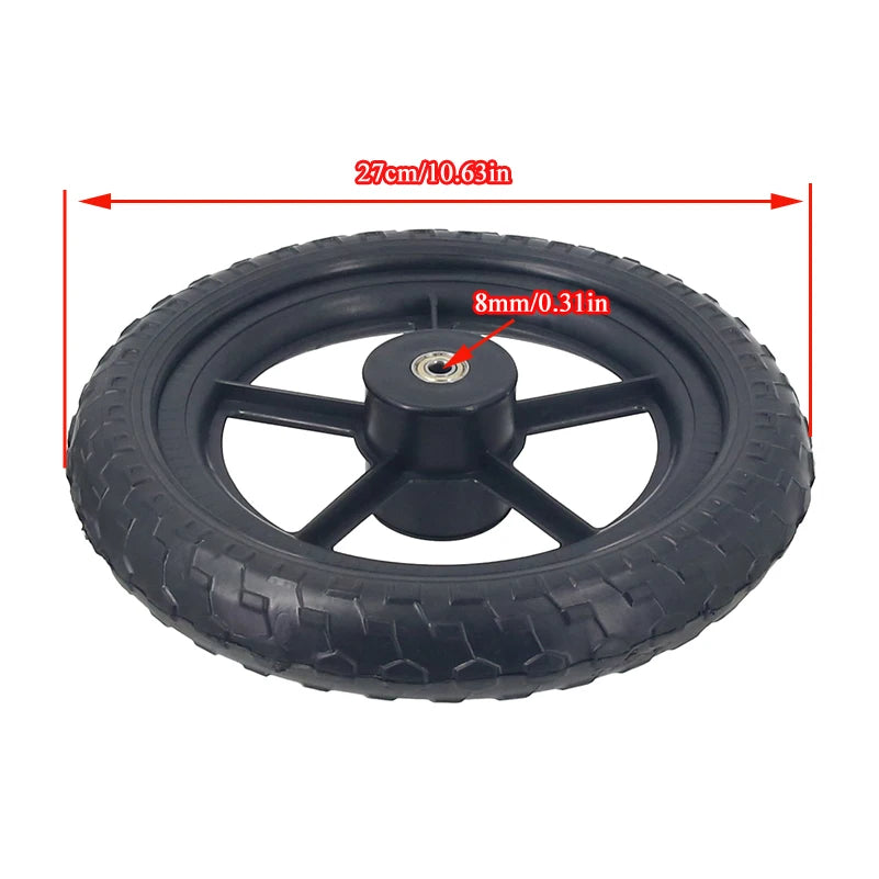 12-Zoll Fahrradrad für Kinder - Ausgeglichenes Vollrad-Yabubest - Home & More