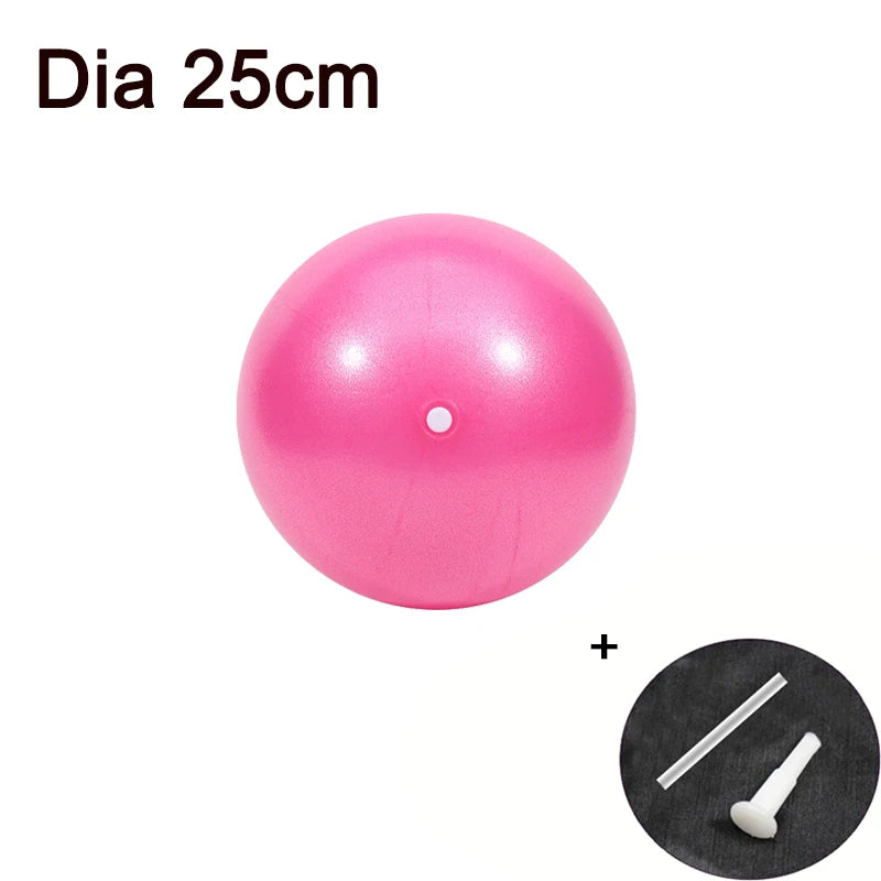 Yoga Ball 45 oder 25 cm für Fitness Pilates Balance Übung Training