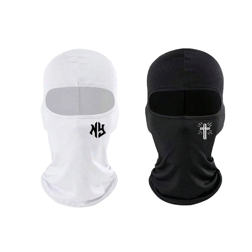 2er Set atmungsaktive Sturmhauben für Herren Outdoor Sport Fahrrad Wandern