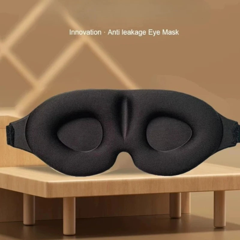 3D Schlafmaske Weich Atmungsaktiv Kein Druck für erholsamen Schlaf