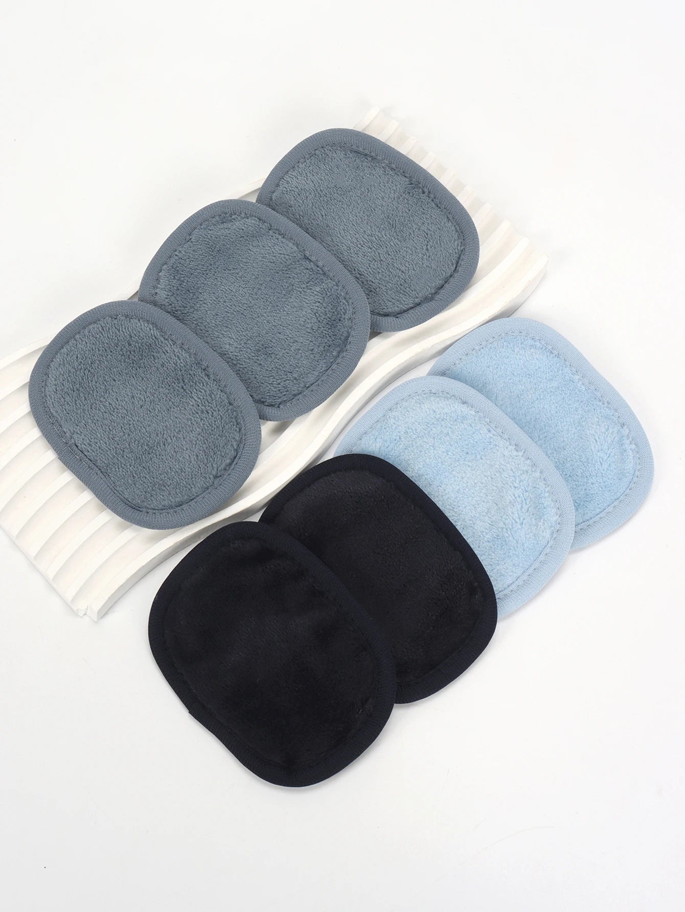 Wiederverwendbare Make up Entferner Tücher mit Farbverlauf 7 Stück