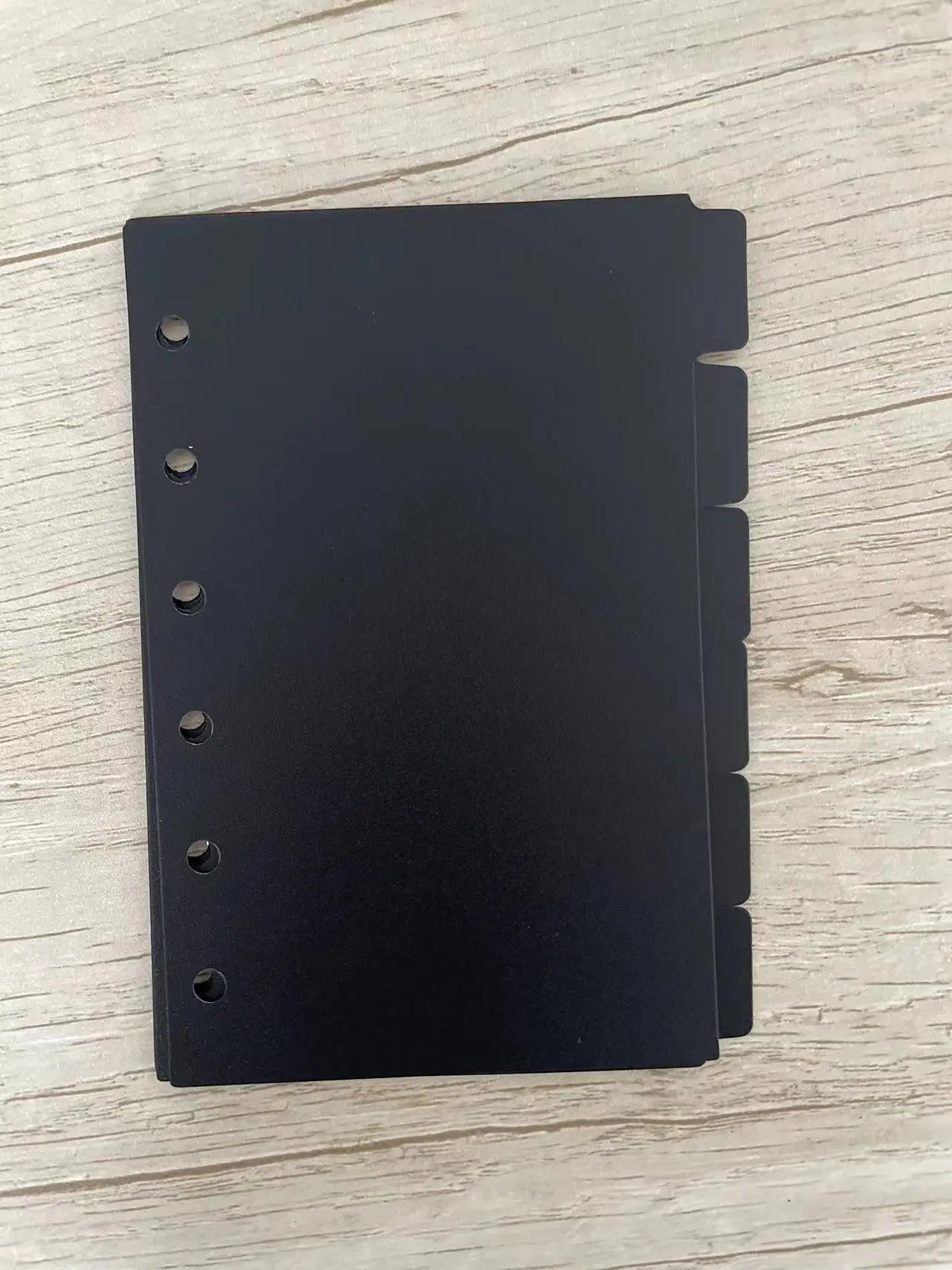 Transparenter Papier Indexteiler mit 6 Löchern für Binder und Planer