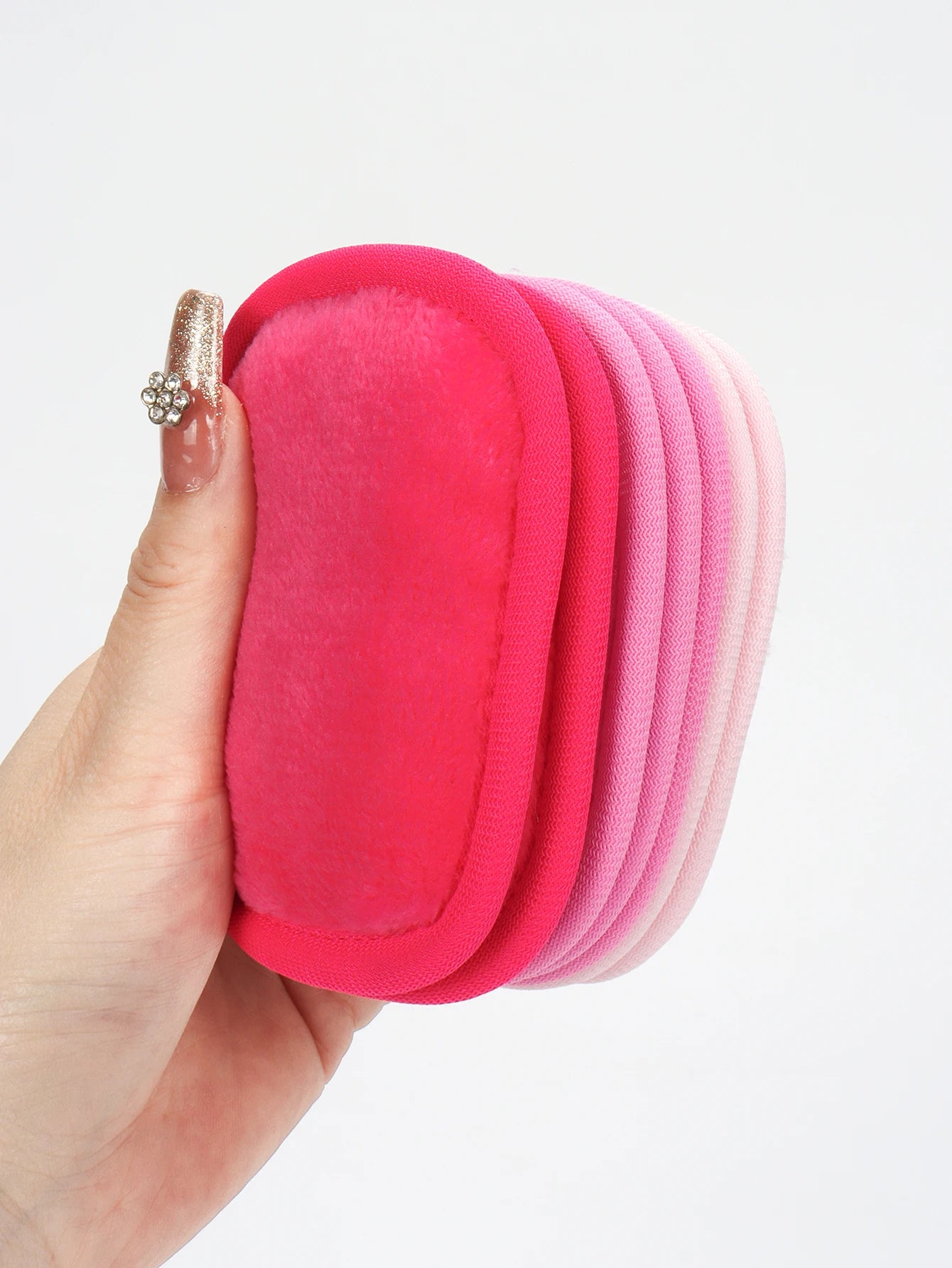 Wiederverwendbare Make up Entferner Tücher mit Farbverlauf 7 Stück