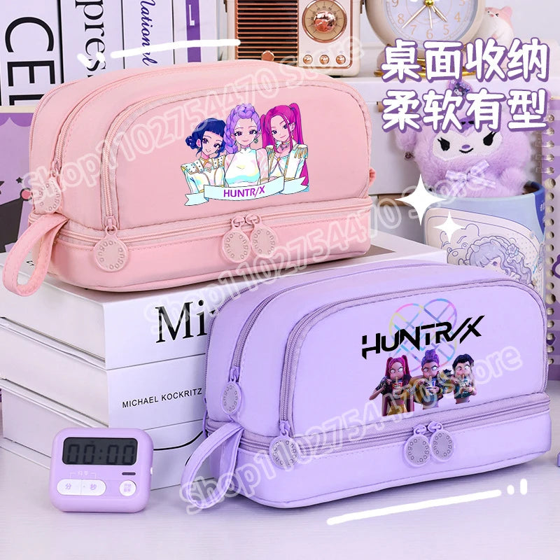 Praktisches Federmäppchen mit kindgerechtem Filmmotiv aus Oxford Stoff