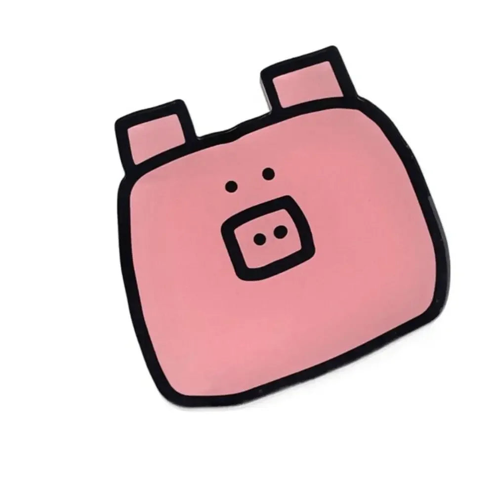 Niedliche Smiley Acryl Untersetzer für Tassen und Gläser mit Hitzeschutz