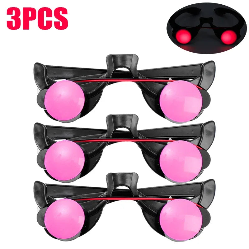 Auffällige LED Partybrille für Feste und besondere Anlässe