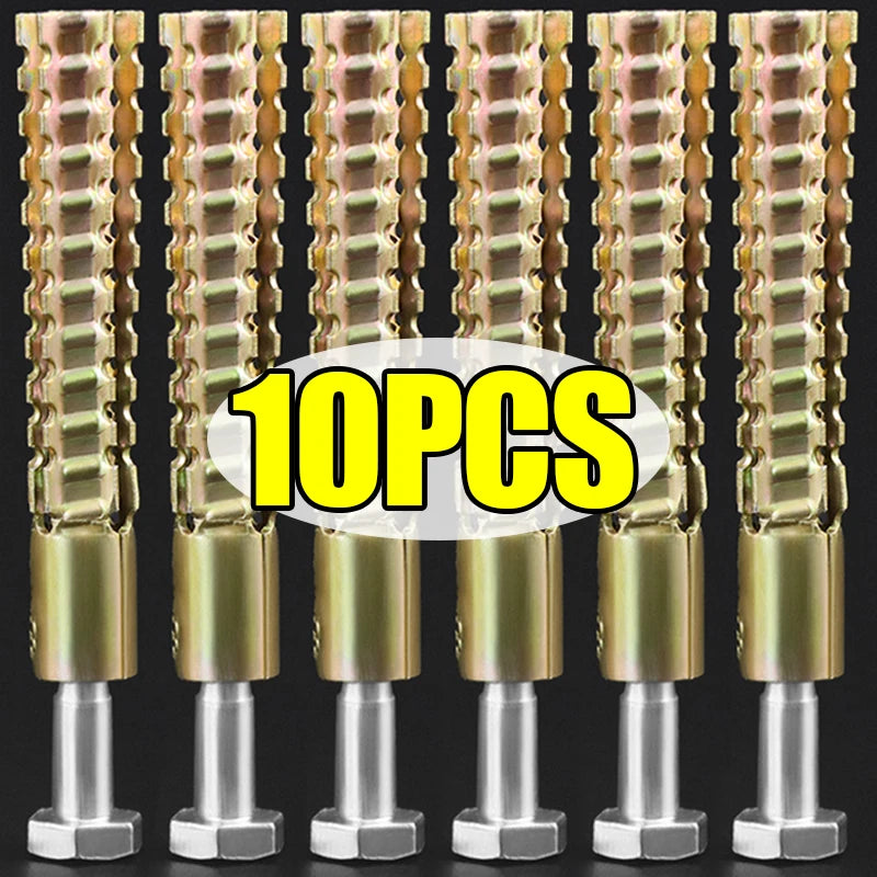 Vielseitiger Stahl Wandanker mit Schrauben für Holz und Beton