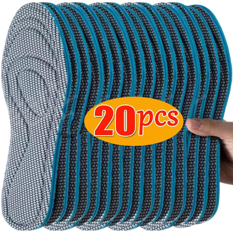 Anpassbare stoßdämpfende Schuheinlagen für angenehmes Laufen