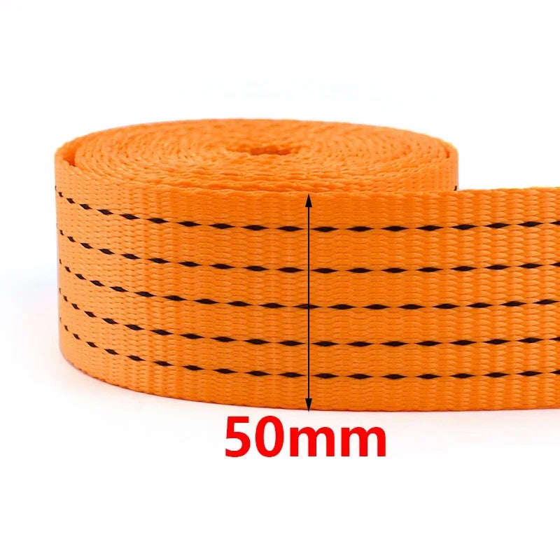 Nylongewebe Gurtband 25-50 mm starkes Riemenmaterial 5 m Länge