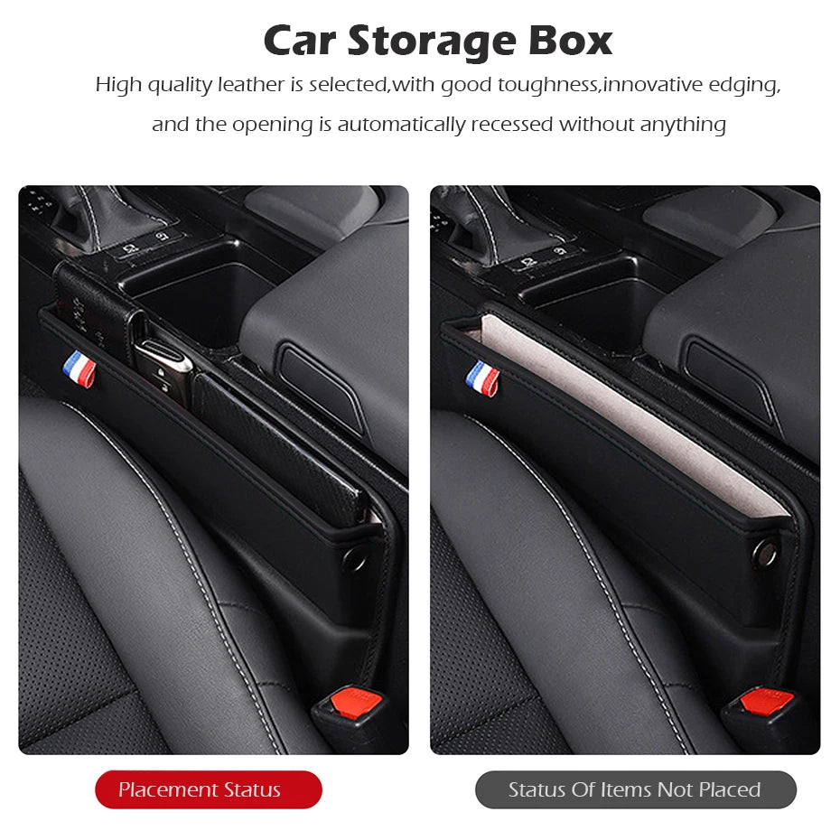 Universal Sitz Spalt Organizer Tasche mit Ladeanschluss für Auto Innenraum