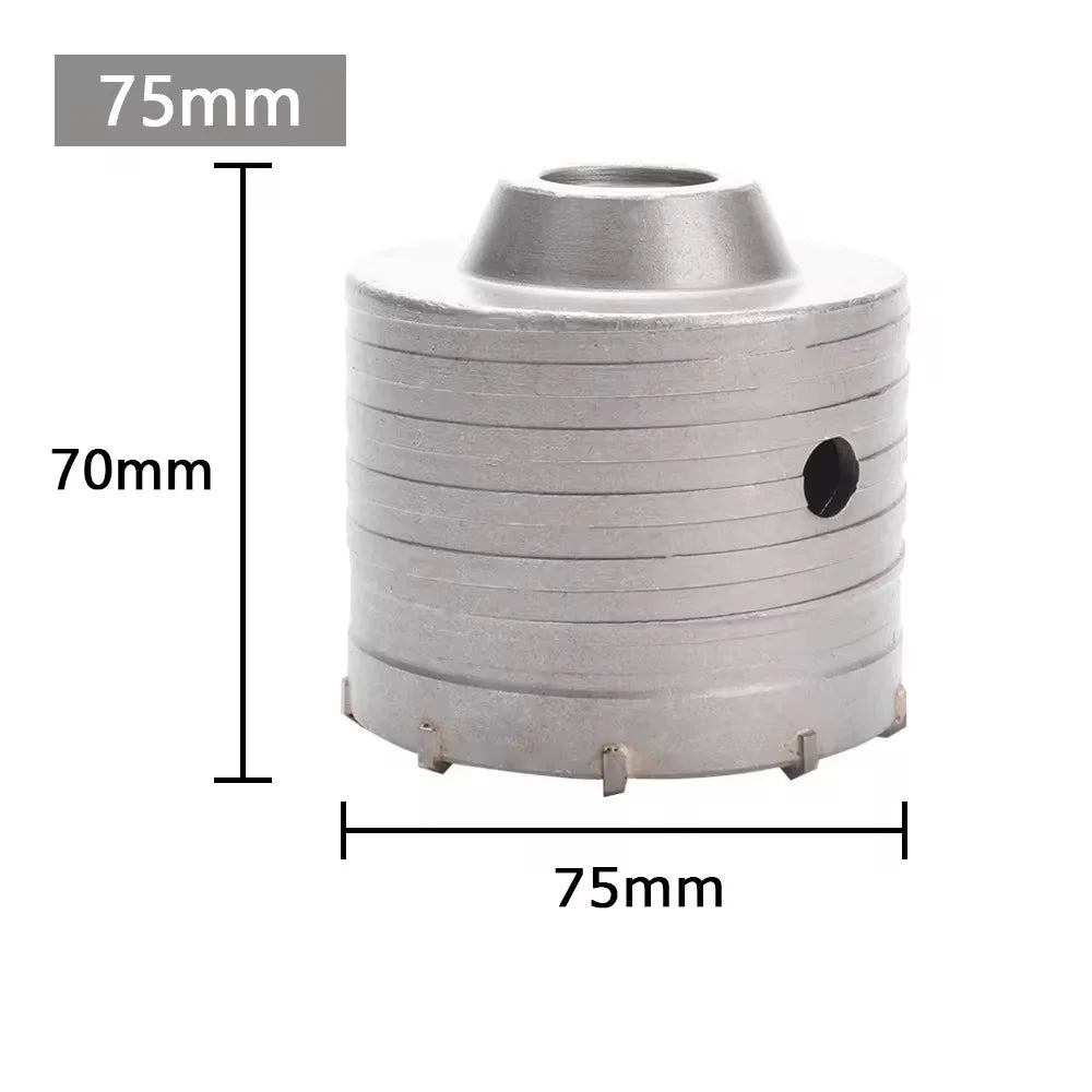 SDS-plus Betonlochbohrer 30-150mm Mauerwerk Zement Wand Lochsäge Hammer