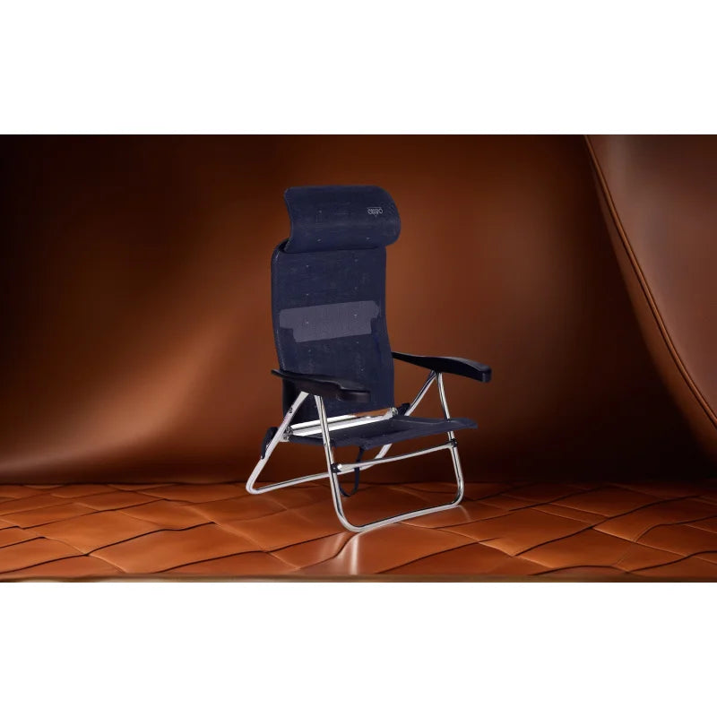 Crespo AL-205 Kompakt Strandstuhl dunkelblau