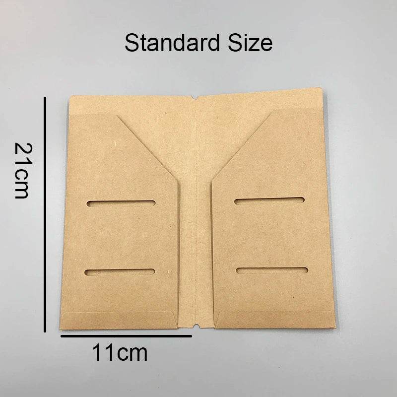 Praktischer Kraftpapier Umschlag zur Aufbewahrung für Reiseplaner