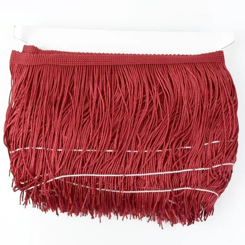 Dekorative Quastenfransen für Kleidung und Heimtextilien zum Nähen