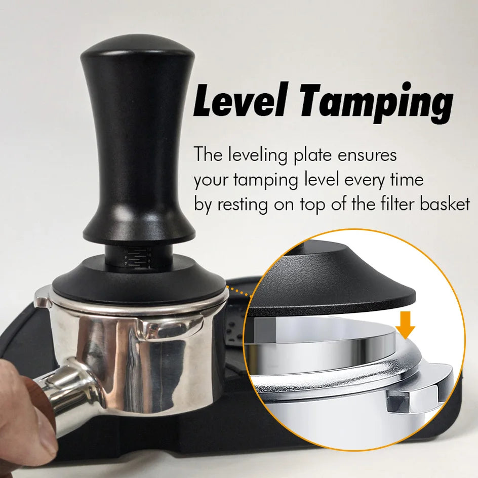 Federbelasteter Kaffee Tamper mit konstantem Druck für Espresso