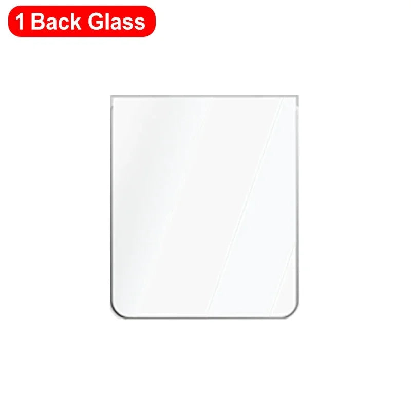 Dünner klarer Front-Displayschutz aus gehärtetem Glas für Galaxy Z Flip 7