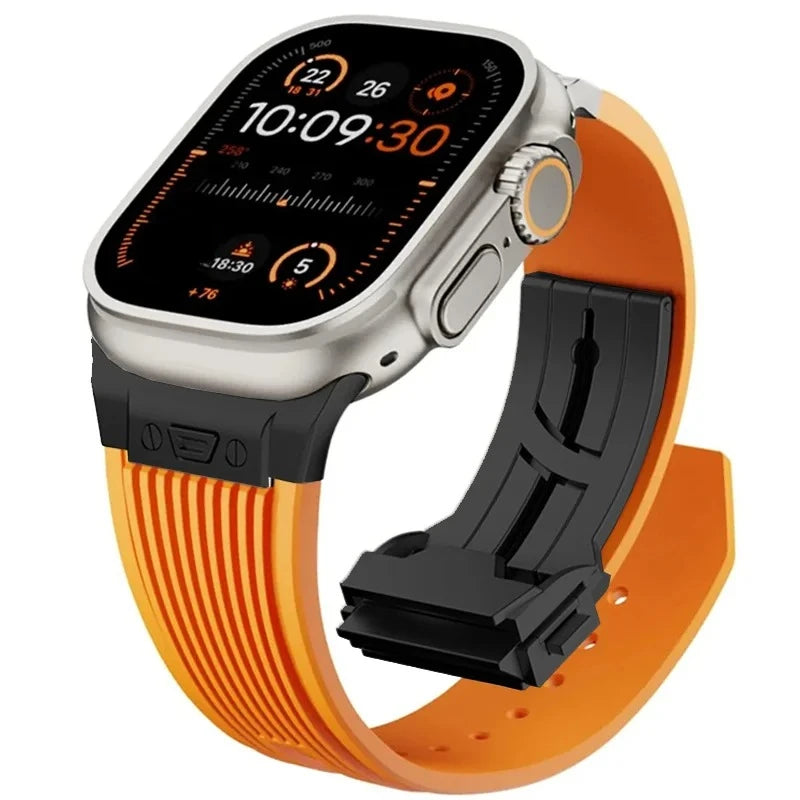Sport-Silikonarmband für Apple Watch Ultra und Serie 11, 49 46 45 44 mm-Yabubest - Home & More