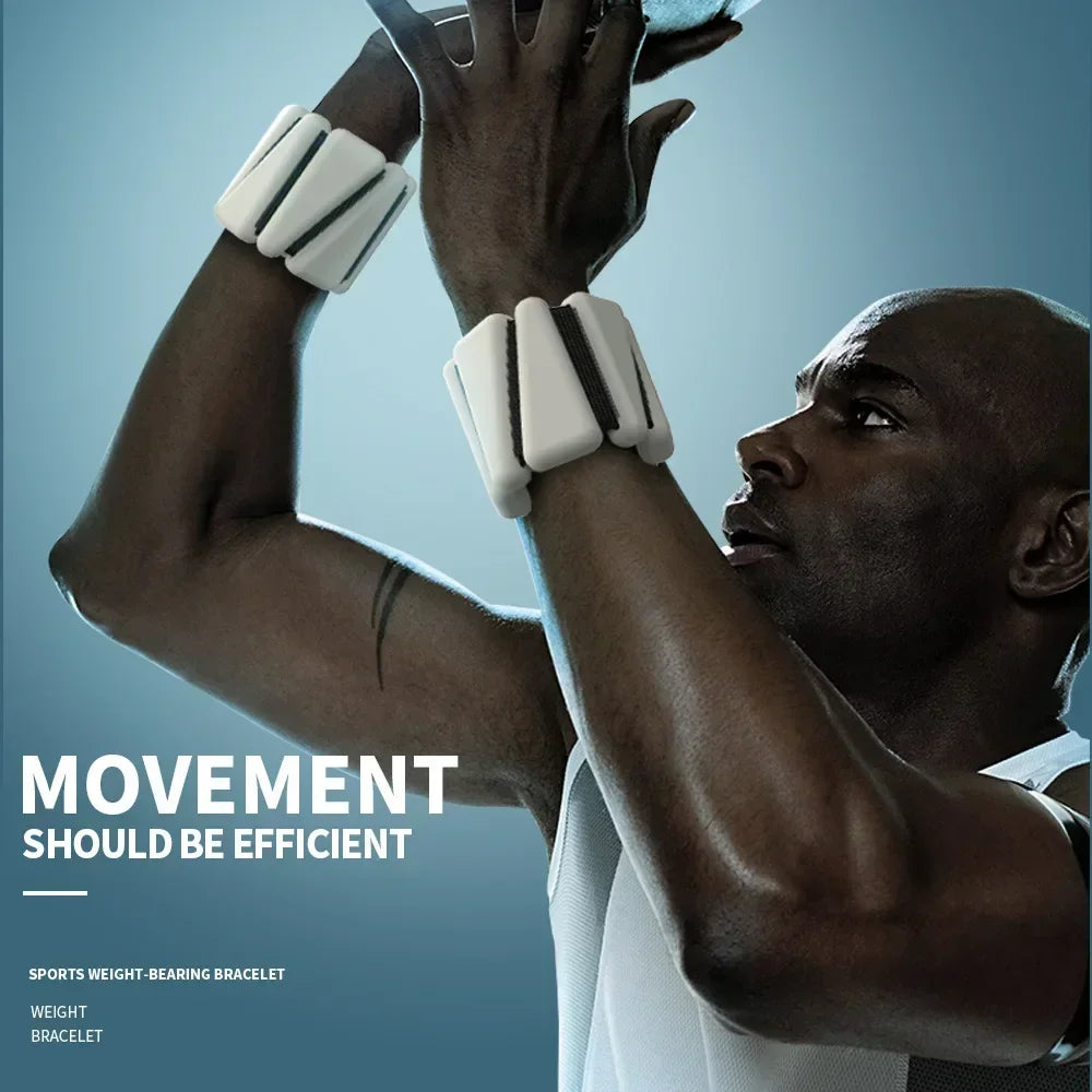 Einstellbare Handgelenk Gewichte Silikon für Fitness und Yoga
