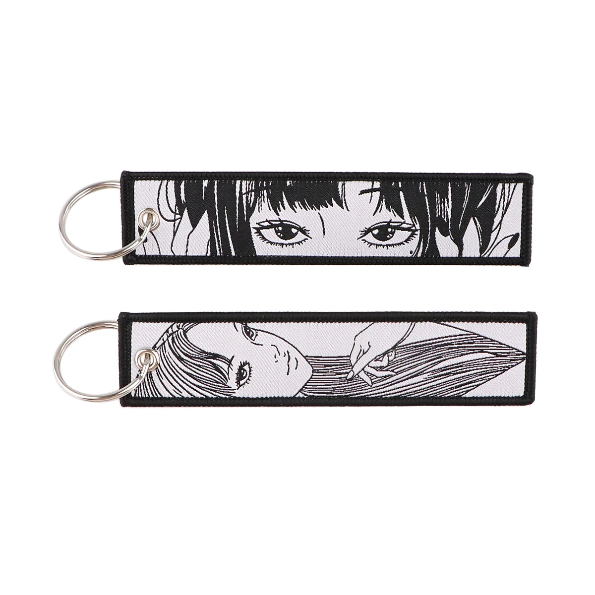 Manga Cartoon Schlüsselanhänger aus Metall für Motorrad und Auto 13cm