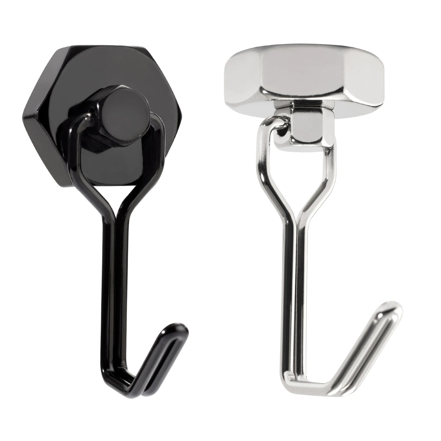 2er Set starke magnetische Haken für Küche Kühlschrank und Bad