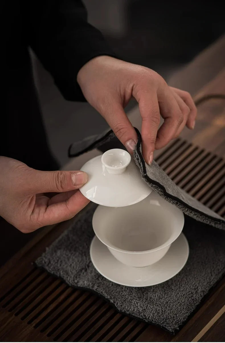 Saugfähiges Geschirrtuch im japanischen Stil aus Baumwolle