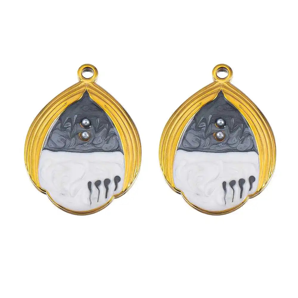 Langlebige Edelstahl Anhänger für individuelle Schmuckprojekte