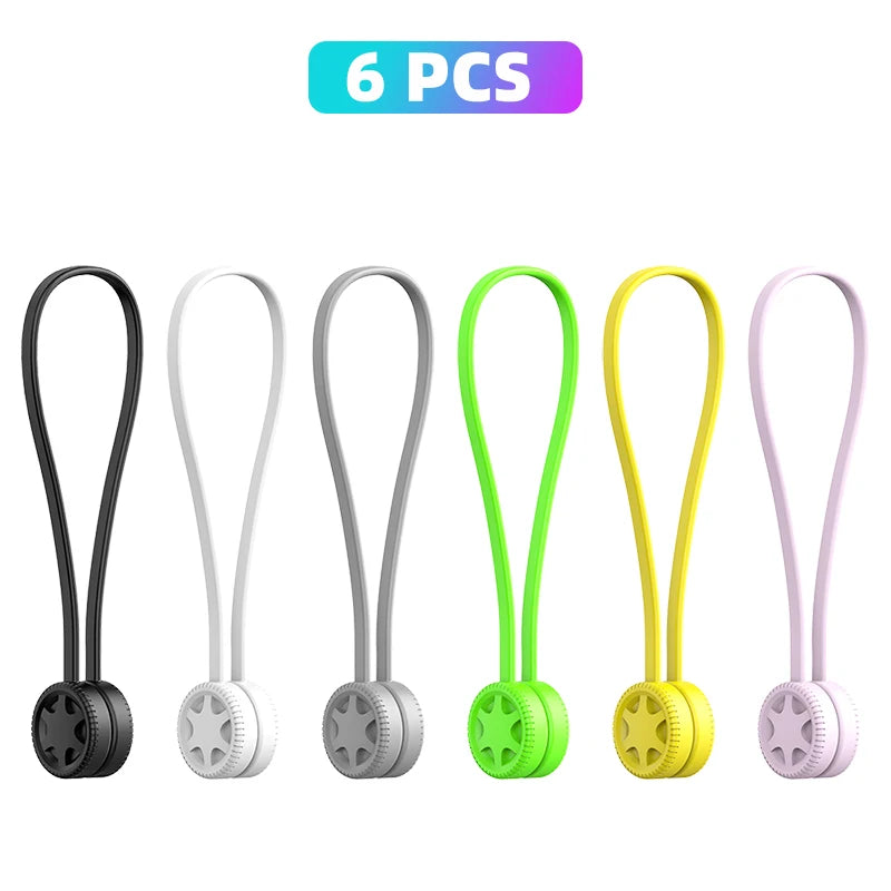 Magnetische Silikon Kabelbinder für vielseitige Ordnung und Halt