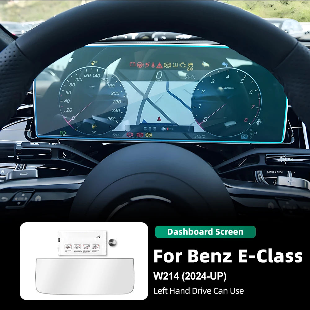 Hochwertiger Displayschutz für Mercedes-Benz E-Klasse W214