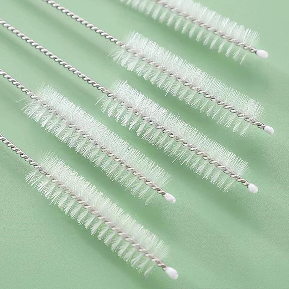 Trinkhalm Reinigungsbürsten Set Nylon Edelstahl für Babytassenflaschen-Yabubest - Home & More