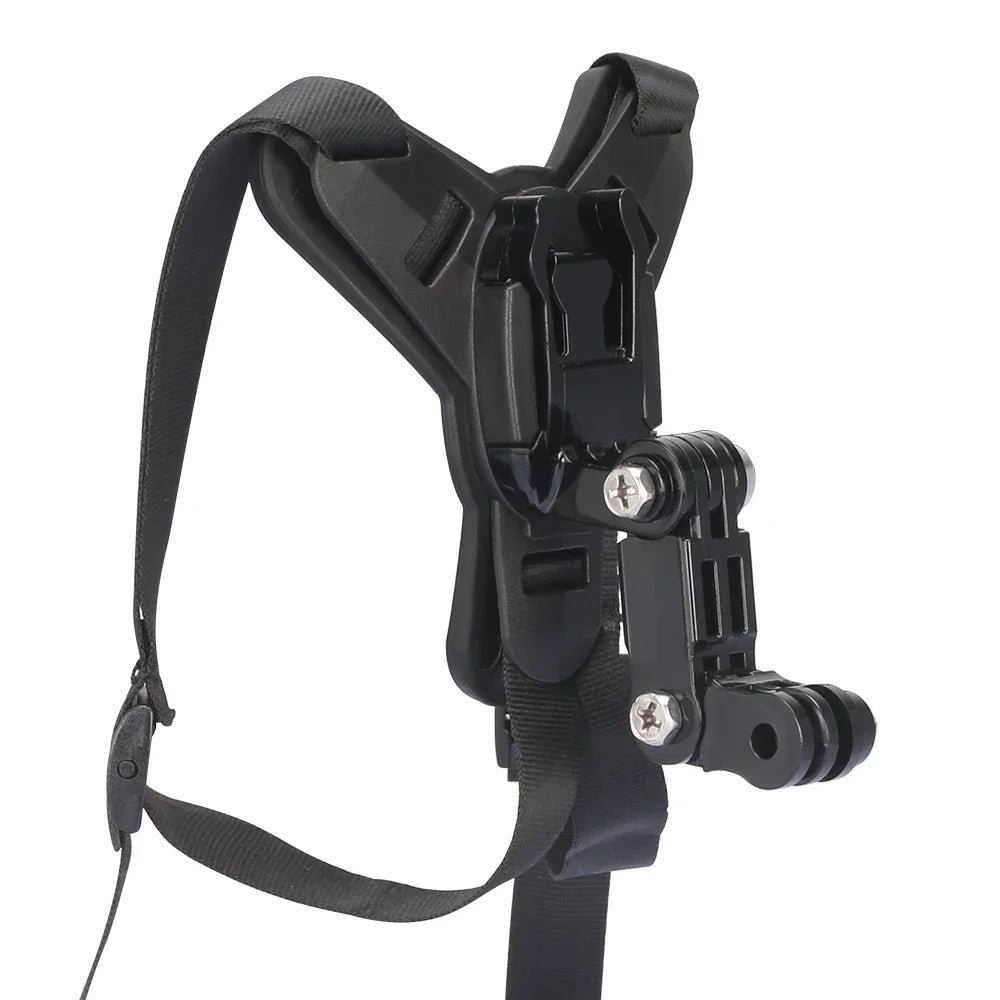 Motorradhelm Kinnhalterung für Action Kameras – Rutschfest und stabil