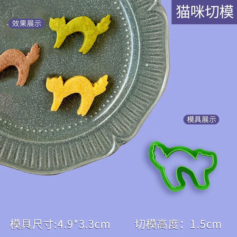 Kürbis Halloween Keks Ausstecher Set für Thema Party Backdeko Formen