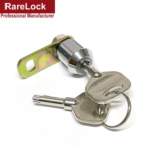 Sicheres Nockenschloss für Schränke und Geldkassen mit 2 Schlüsseln