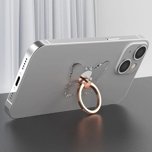 Transparenter Handy Ringhalter Ständer 360 Grad Fingergriff für Hüllen