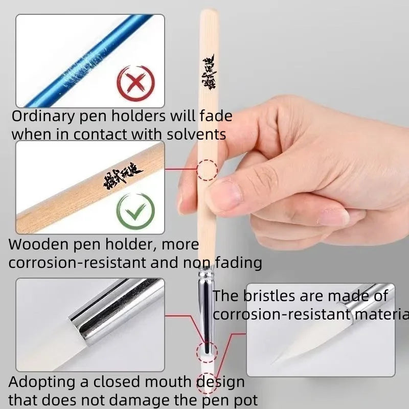 Effiziente Airbrush Reinigungsbürste für Modellbau und DIY