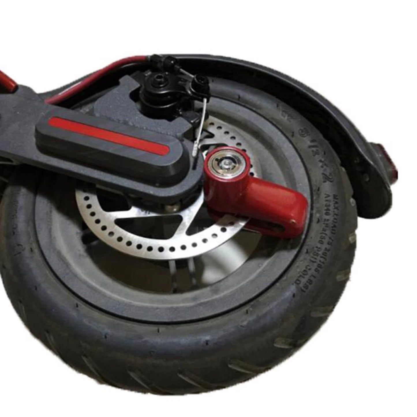 Robustes Metall-Scheibenbremsschloss für Fahrrad - E-Roller Sicherheit