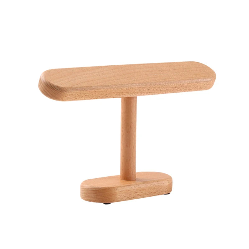 Walnuss Display Halterung für Schmuck und Accessoires