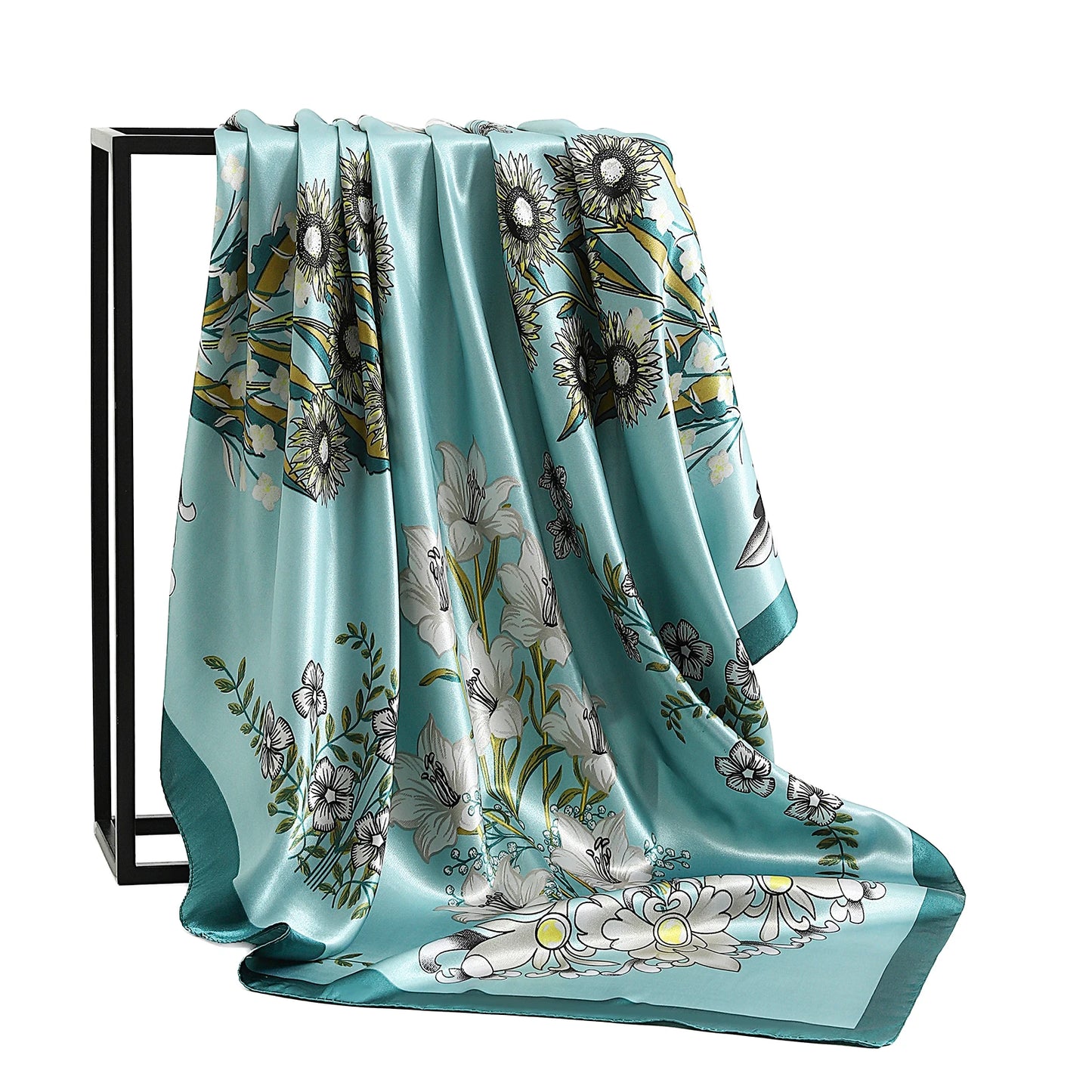 Stilvolles Polyester Halstuch für Damen - Vielseitiger Retro Look