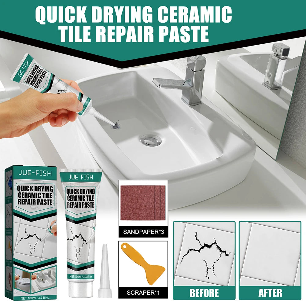Schnelle Keramik Reparatur Paste für wasserdichte Fliesenflächen