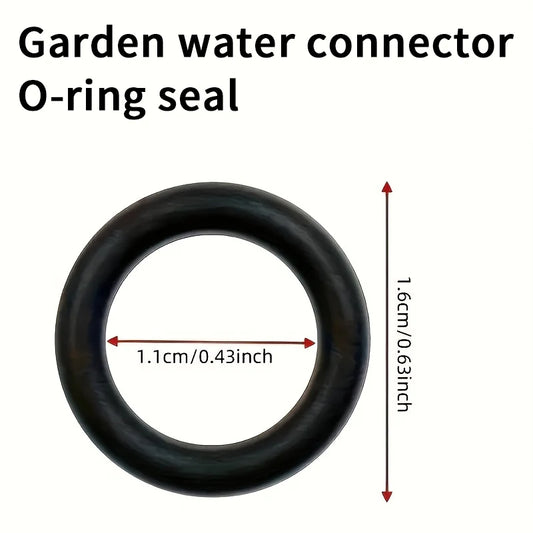 40er Set Premium Gummi O-Ringe 16mm Dichtung für Gartenschlauch Wasserhahn