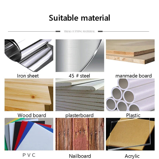 HSS Lochsäge Set 16-210 mm für präzises Bohren in Metall und Holz