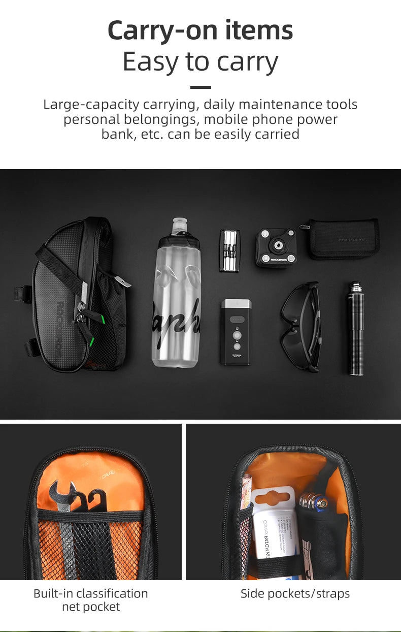 ROCKBROS wasserdichte Fahrrad Hecktasche für MTB und Rennrad-Yabubest - Home & More