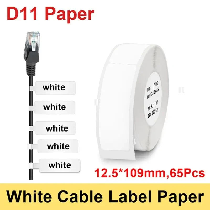 Tragbarer Mini Bluetooth Thermoetikettendrucker für Büro Küche Schule