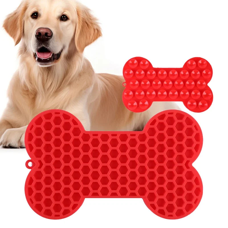 Interaktive Schleckmatte für Hunde: Langeweile ade, Genuss pur