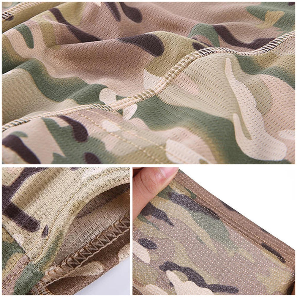 Camouflage Sturmhaube Strickmütze für Outdoor Sport und Motorrad