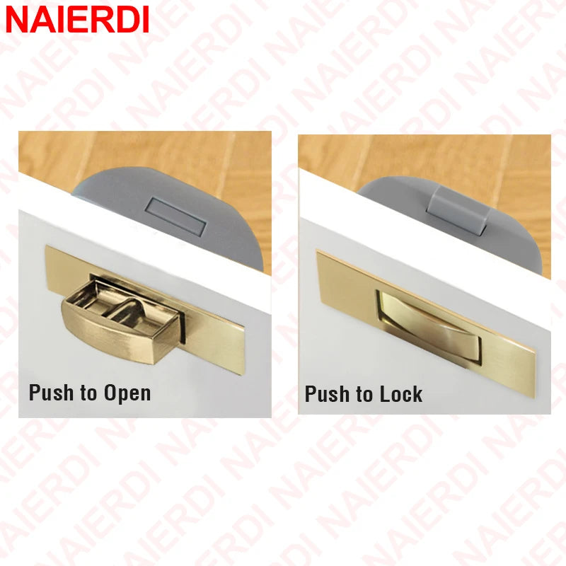 Keyless Push Lock für RV Camper Möbel – Druckknopfriegel in vielen Varianten