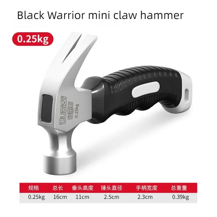 Mini Achteckiger Holzbearbeitungs Nagelhammer mit magnetischem Kohlenstoffstahlkopf