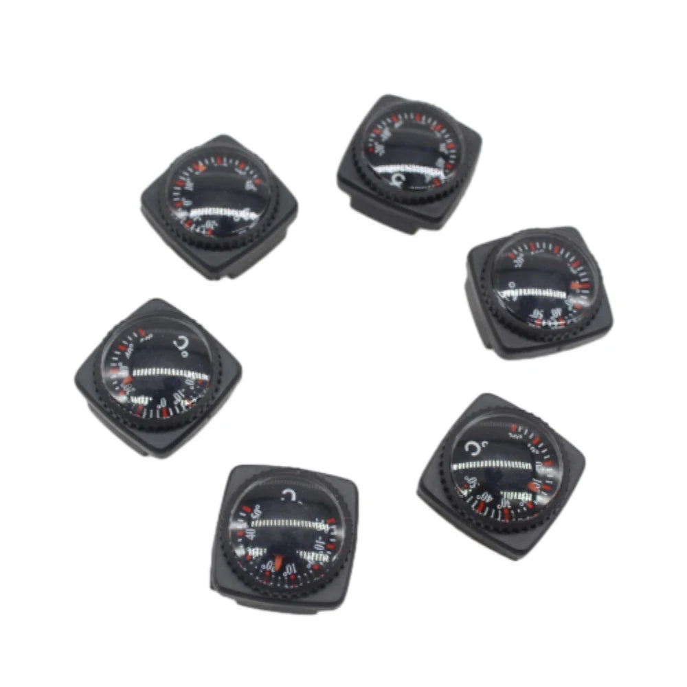 5er Set Mini Außenthermometer 20mm Wasserdicht Kunststoff Celsius