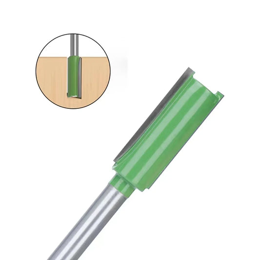 Doppel-Flöte Fräser mit 6mm Schaft für Holzbearbeitung vielseitig einsetzbar