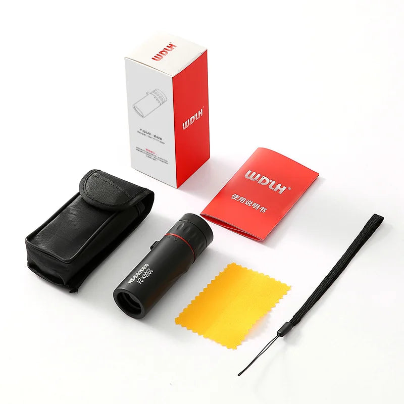 Kompaktes Monokular für Outdoor und Naturbeobachtung