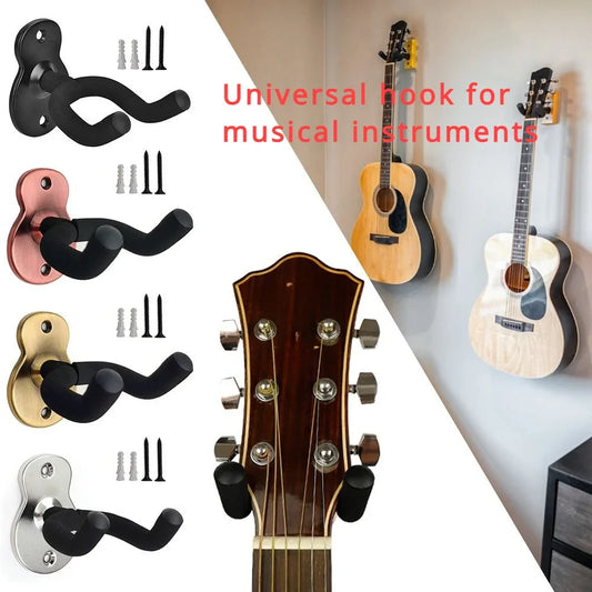 Universal Metall Wandhalterung Gitarre Aufhänger für E-Gitarre Ukulele